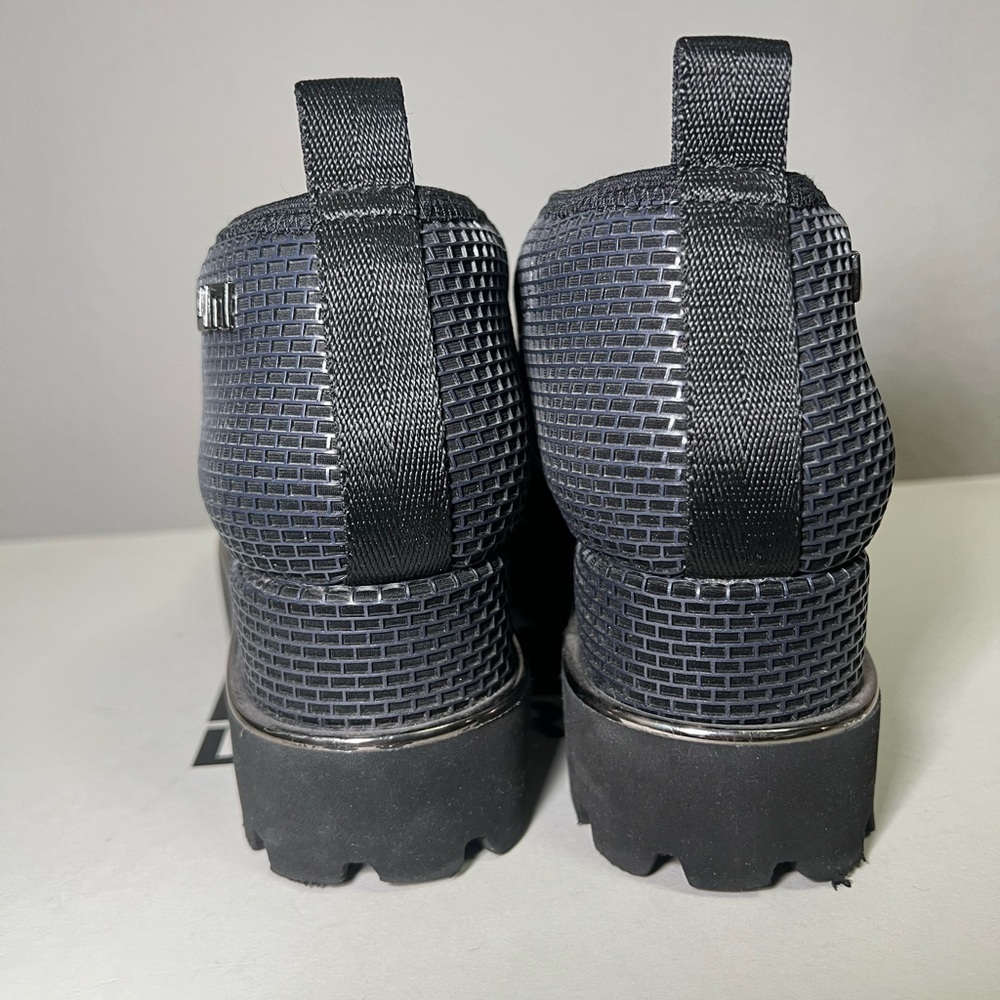 United Nude Black Textured Platform Shoes - Picture 7 of 10